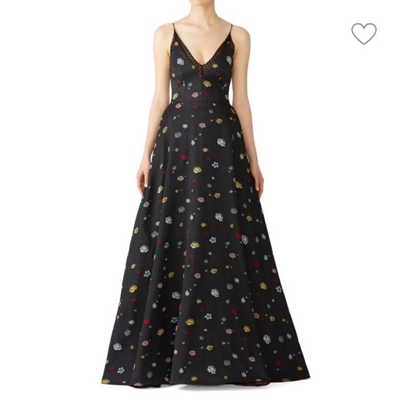 MONIQUE LHUILLIER
Floral A Line Ball Gown size 8 - Picture 1 of 11